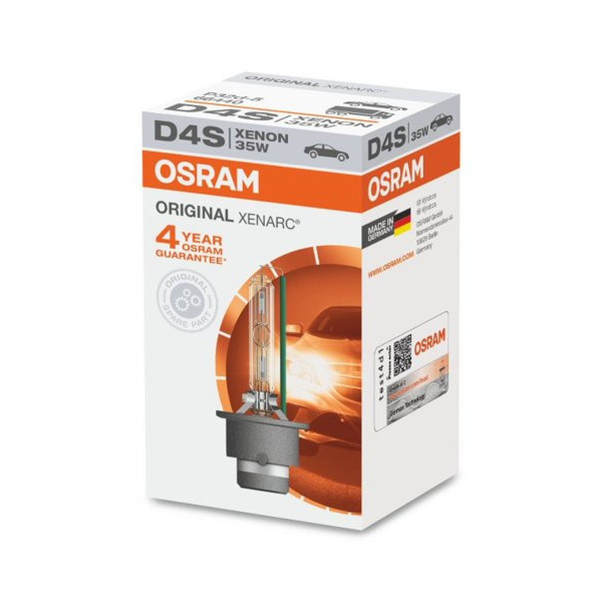 OSRAM ksenona automašīnas spuldze, 35W P32D-5 D4S, 1 gab.
