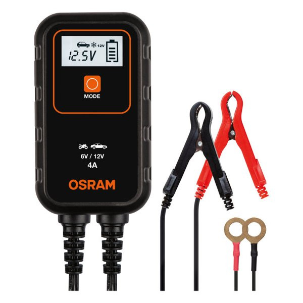 OSRAM lādētājs 6/12V 4A 90AH