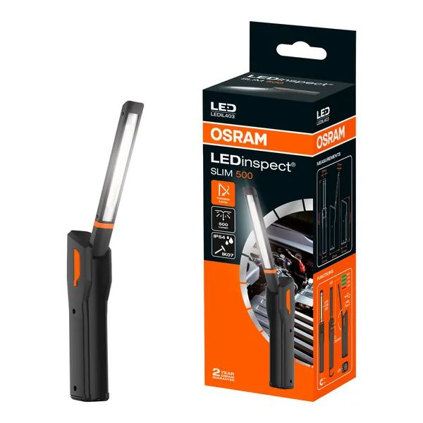 OSRAM LEDinspect SLIM500, Rokas lampa