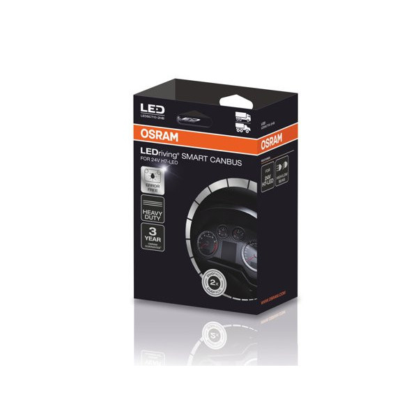 OSRAM rezistors H7 24V20W, LEDriving Smart Canbus LEDSCT10