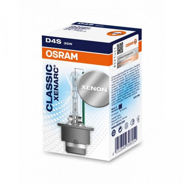 OSRAM Xenon Classic automašīnas spuldze 35W P32D-5 D4S, 1 gab.