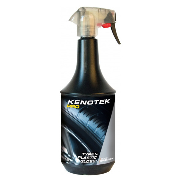 KENOTEK Tire&Plastic Gloss, riepu un plastmasas melninātājs, 1 l