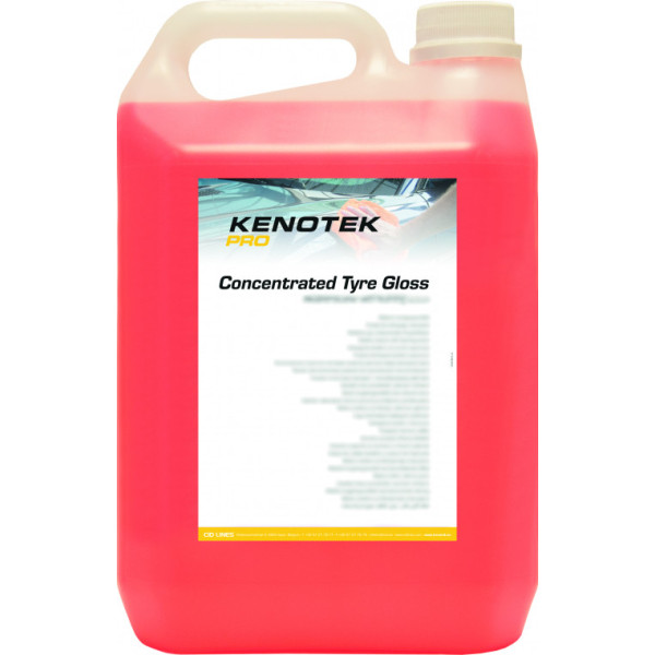 KENOTEK Concentrated Tire Gloss, koncentrēts riepu spīdums, 5l