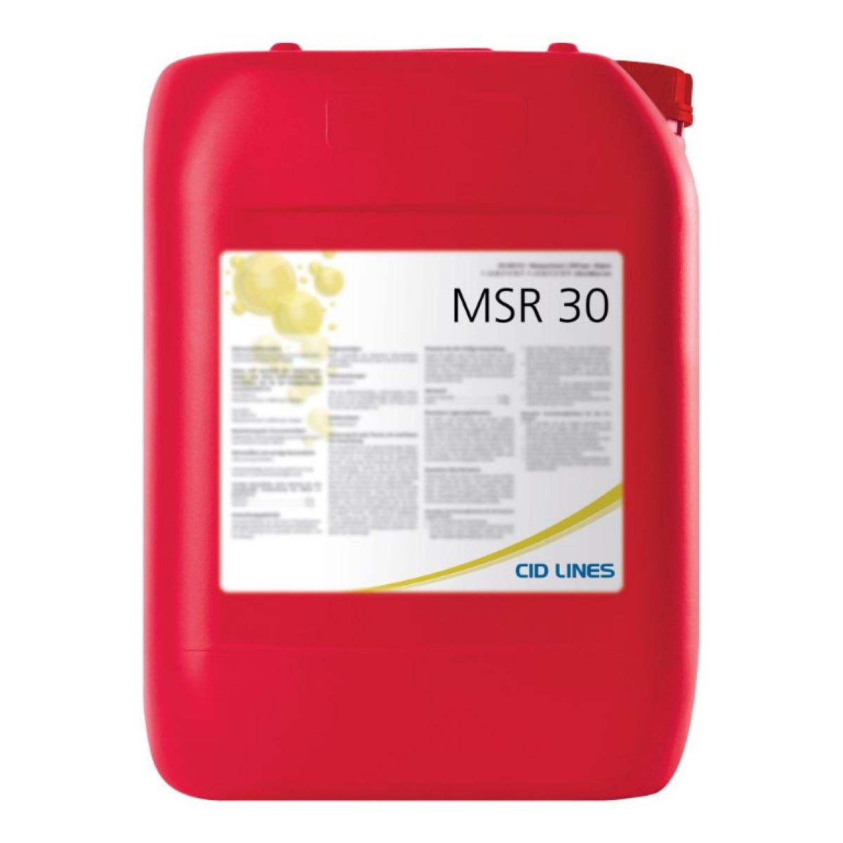 KENOTEK Acid cleaner for premises MSR30, Skābais tīrītājs darbnīcu telpām, 10l