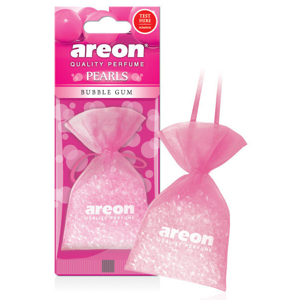 AREON Pearls Bubble Gum gaisa atsvaidzinātājs