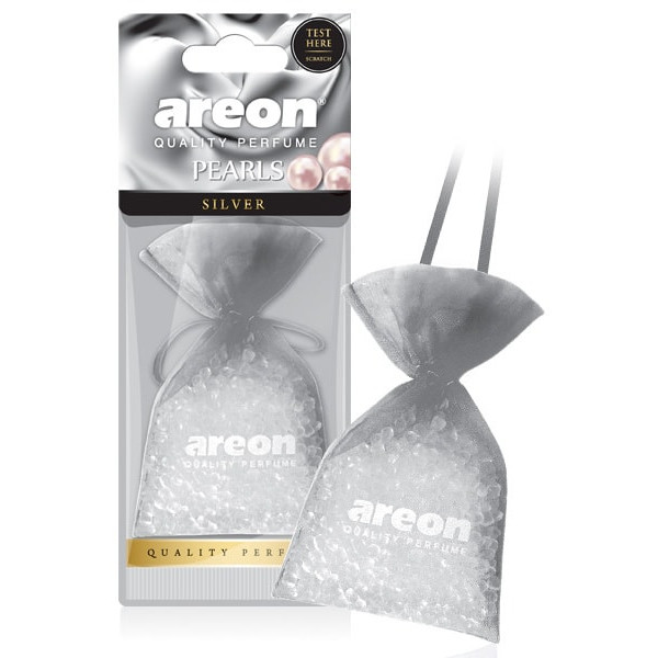AREON Pearls Sport Lux Silver gaisa atsvaidzinātājs