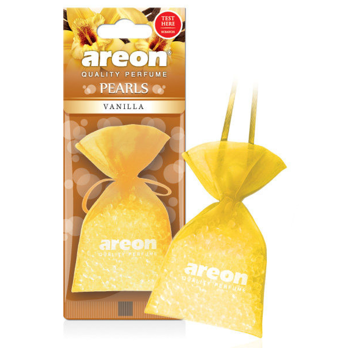 AREON Pearls Vanilla, gaisa atsvaidzinātājs