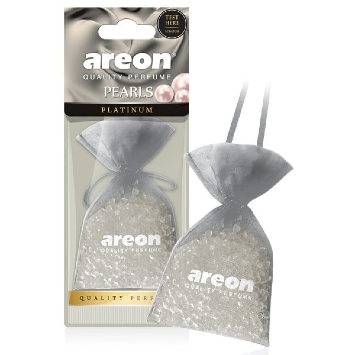 AREON Pearls Sport Lux Platinum gaisa atsvaidzinātājs
