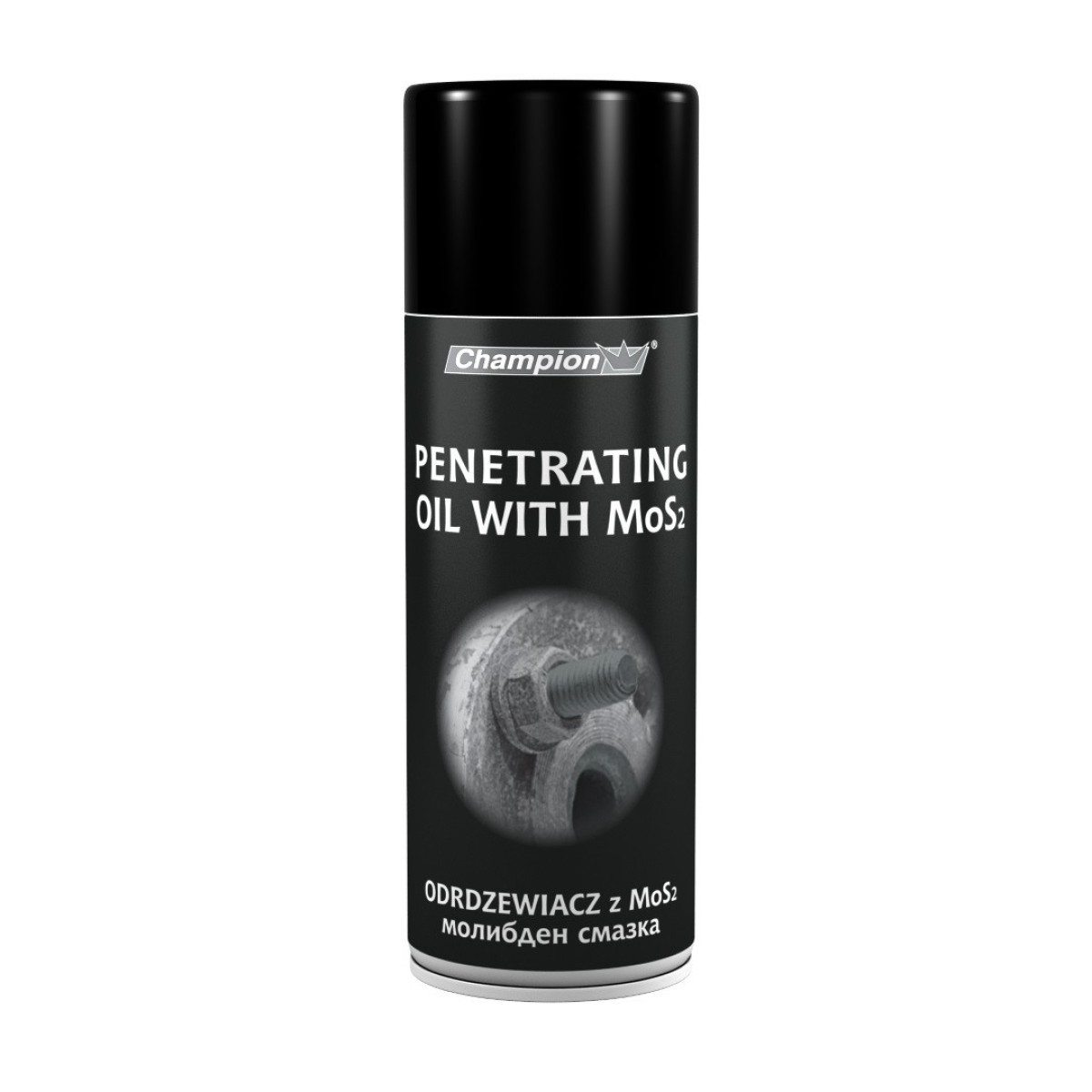 CHAMPION Penetrating Oil With Mos2, iesūcošā eļļa ar MoS2, 400 ml CHAMPION Penetrating Oil With Mos2, iesūcošā eļļa ar MoS2, 400 ml