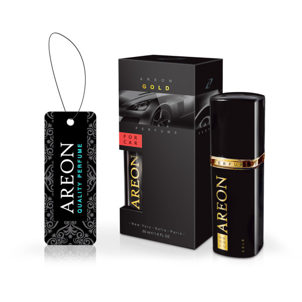 AREON Perfume Gold gaisa atsvaidzinātāja aerosols, 50 ml