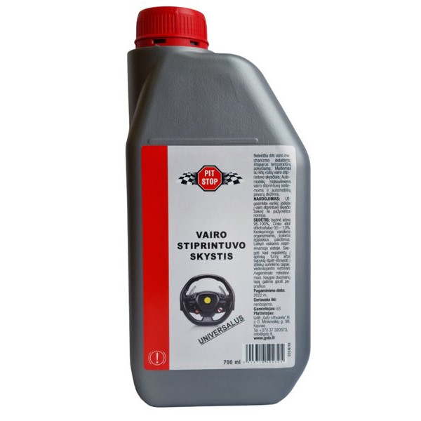 PIT STOP stūres pastiprinātāja šķidrums, 700 ml PIT STOP stūres pastiprinātāja šķidrums, 700 ml