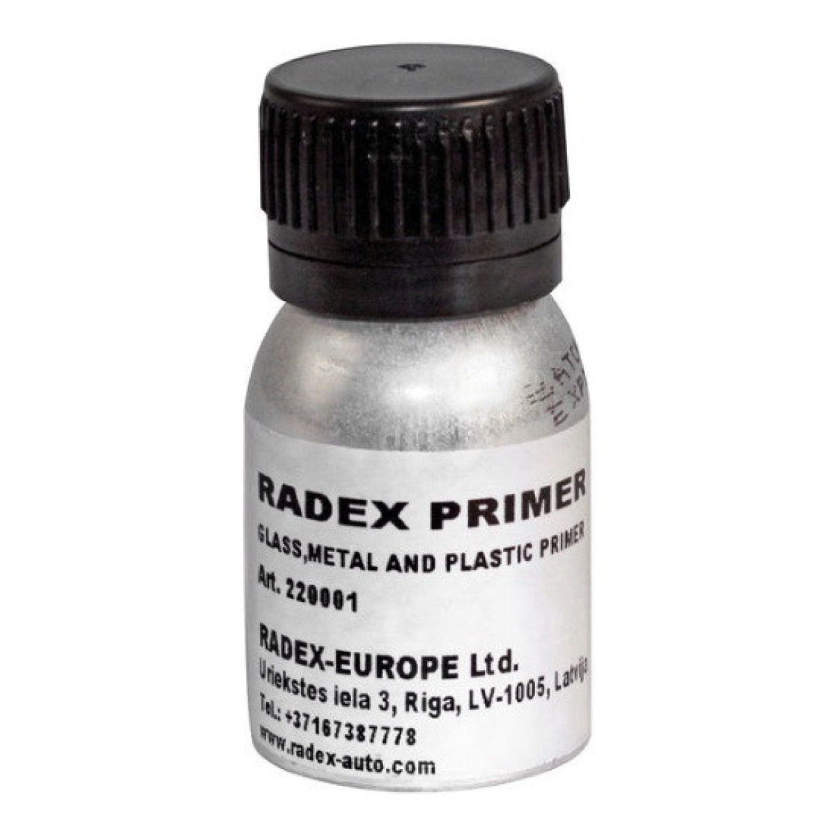RADEX Primer, stikla grunts, 30 ml
