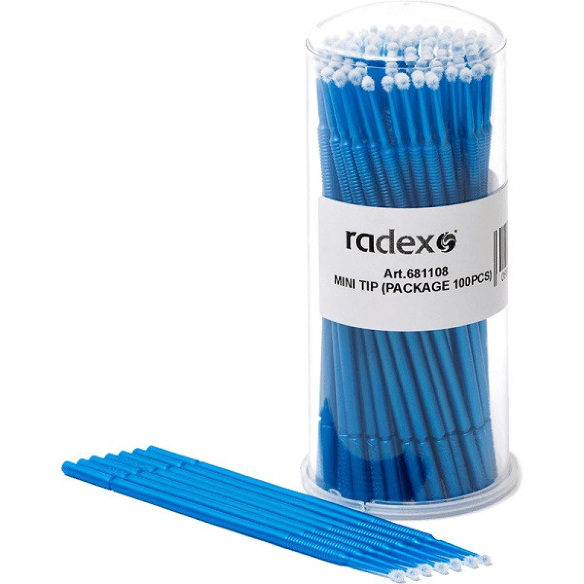 RADEX Microbrush, mikrobirstes, 100 gab.
