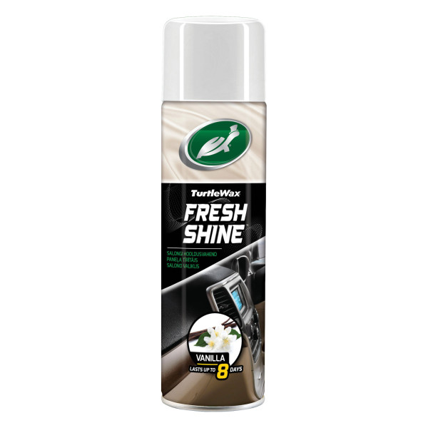 TURTLE WAX Fresh Shine Vanilla, salona plastmasas pulēšanas līdzeklis, 500 ml