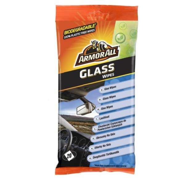 ARMORALL Glass flow wipes, stikla salvetes, 20 gab.