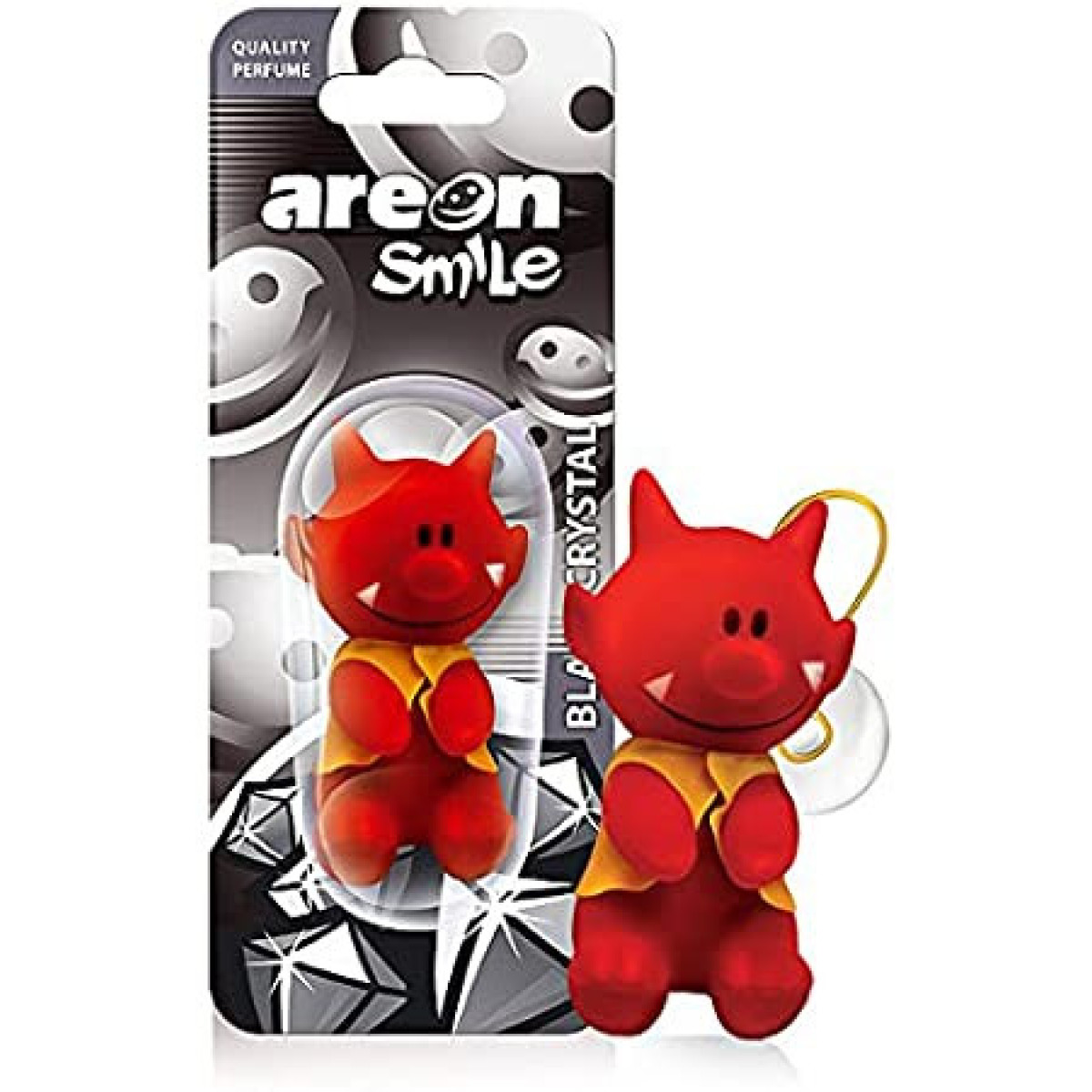 AREON Smile Toy Black Crystal / Devil gaisa atsvaidzinātājs