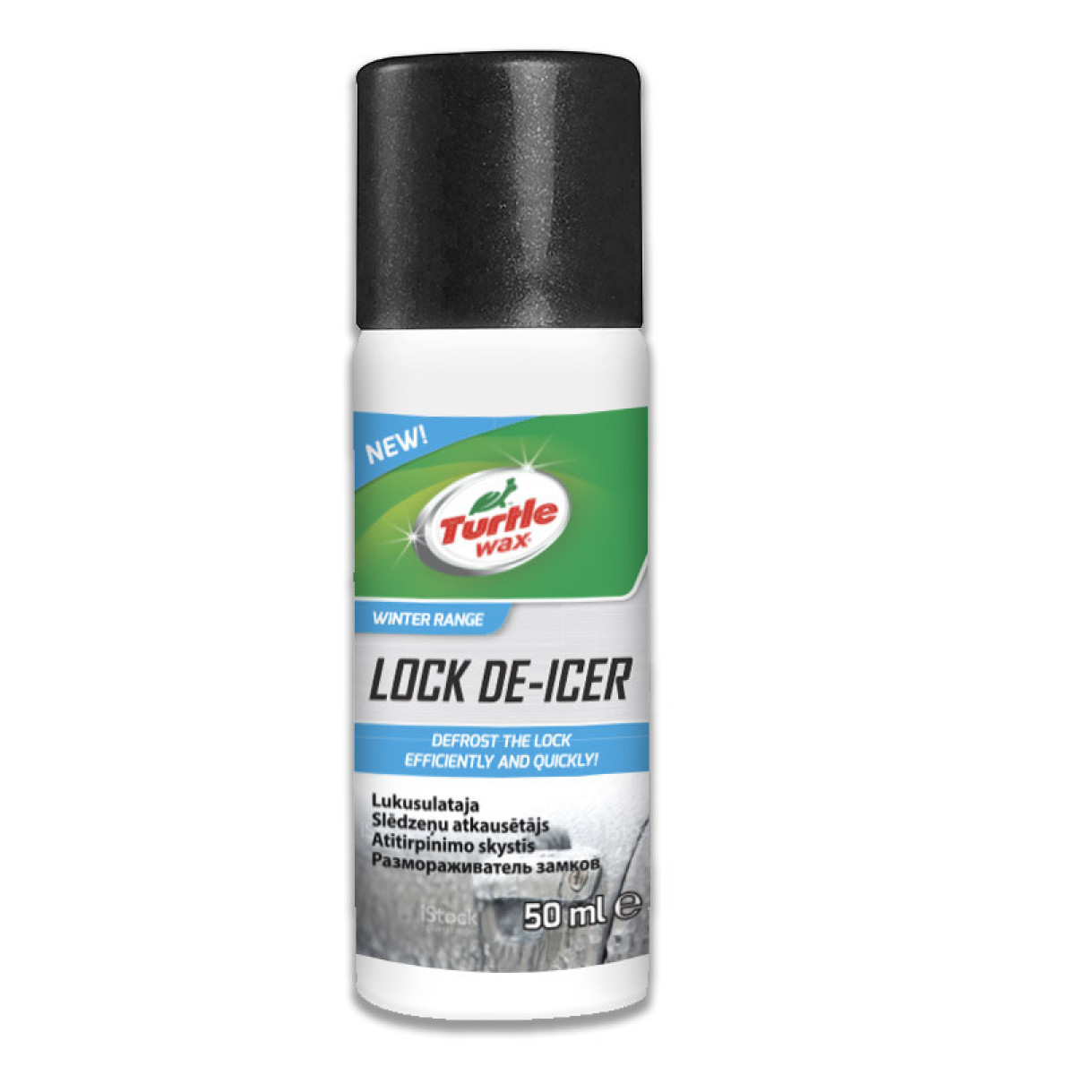 TURTLE WAX Lock De-Icer, slēdzeņu ledus noņēmējs, 50 ml