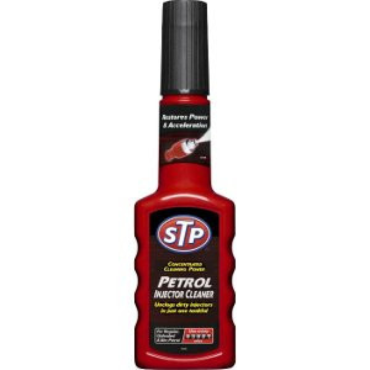 STP Petrol Injector Cleaner, koncentrēts benzīna iesmidzinātāju tīrītājs, 200 ml