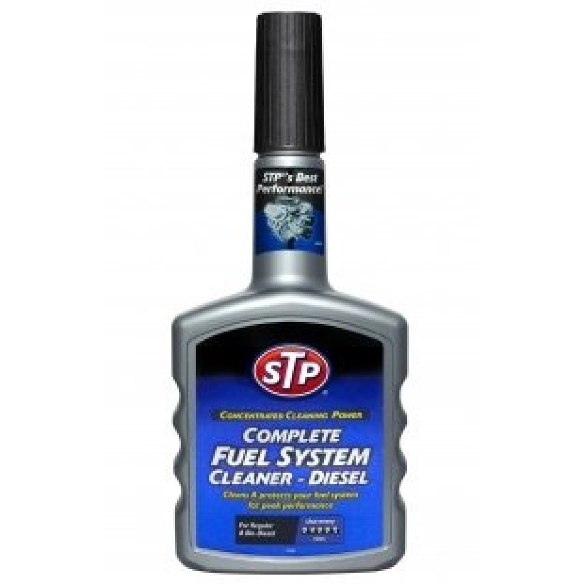 STP Complete Fuel System Cleaner - Diesel, īpaši spēcīgs dīzeļdegvielas sistēmas tīrītājs, 400 ml
