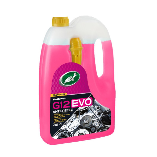 Turtle Wax Antifreeze G12 EVO -35°C, dzesēšanas šķidrums, 4 l