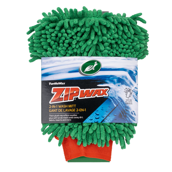TURTLE WAX Zip vasks, divpusējs mazgāšanas cimds