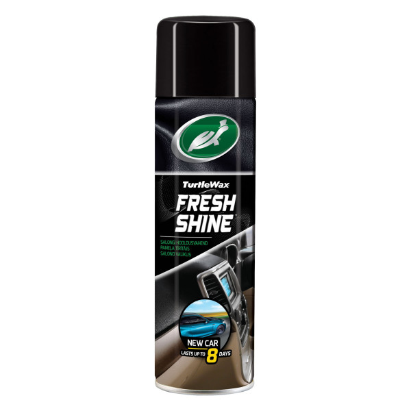 TURTLE WAX Fresh Shine New Car, plastmasas salona pulēšanas līdzeklis, 500 ml