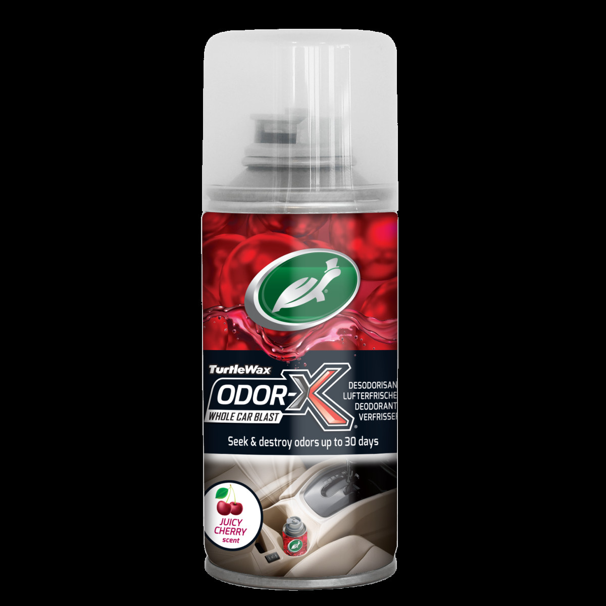 Turtle Wax ODOR-X Fogger Cherry, smaku likvidētājs, 100 ml