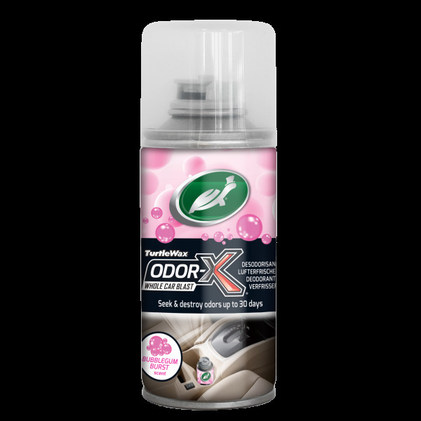 Turtle Wax ODOR-X Fogger Bubblegum, smaku likvidētājs, 100 ml