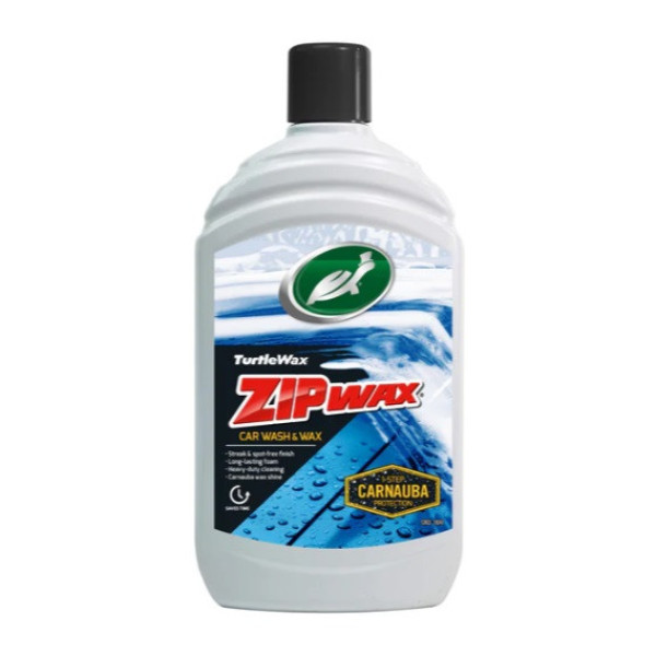 TURTLE WAX Shampoo Zip Wax, šampūns ar vasku, 500 ml