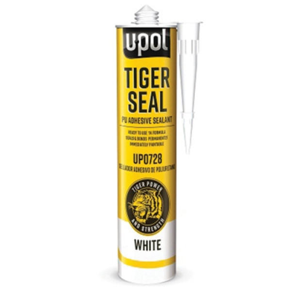 Tiger Seal PU Adhesive & Sealant White, hermētiķis, balts, 310ml