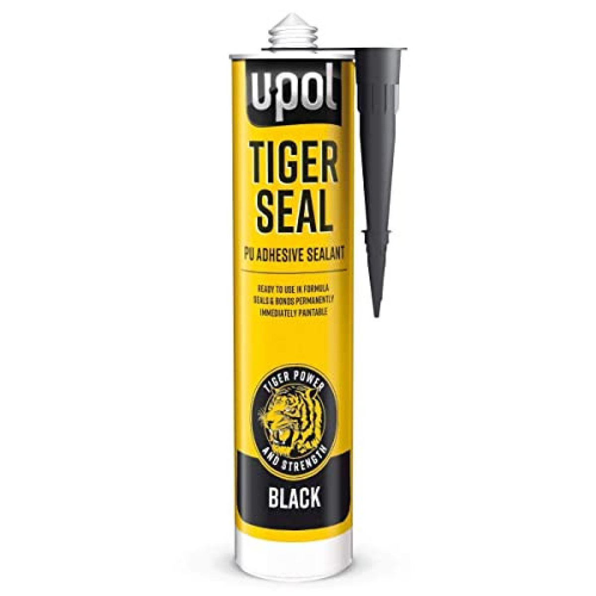 Tiger Seal PU Adhesive & Sealant Black, hermētiķis, melns, 310 ml