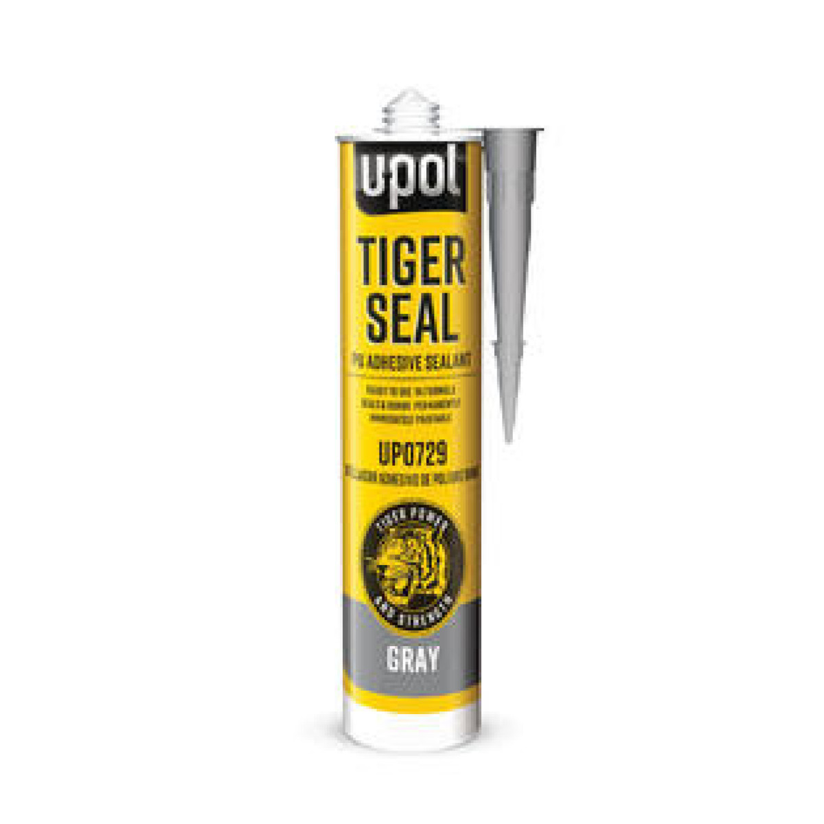 Tiger Seal PU Adhesive & Sealant Grey, hermētiķis, pelēks, 310 ml