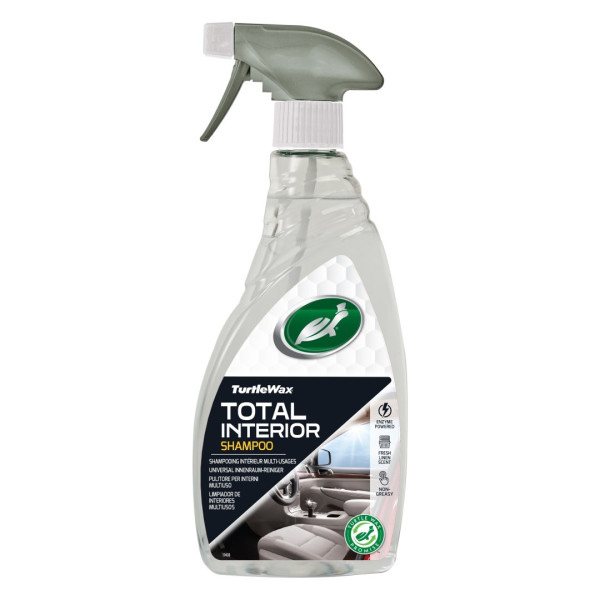 TURTLE WAX Total interior shampoo, salona tīrīšanas līdzeklis, 500 ml