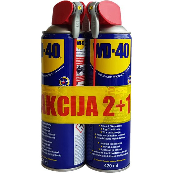 WD-40 Universālā 2+1, 420ml