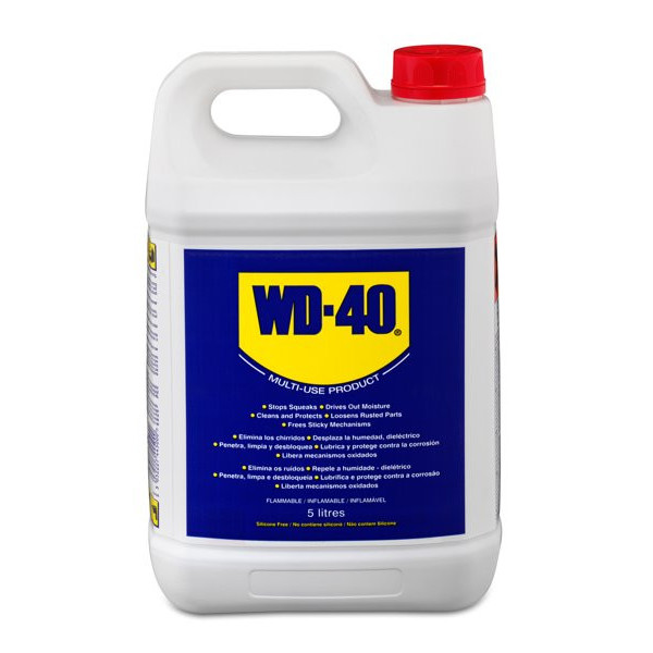 WD-40 daudzfunkcionāls tīrīšanas līdzeklis, 5 l