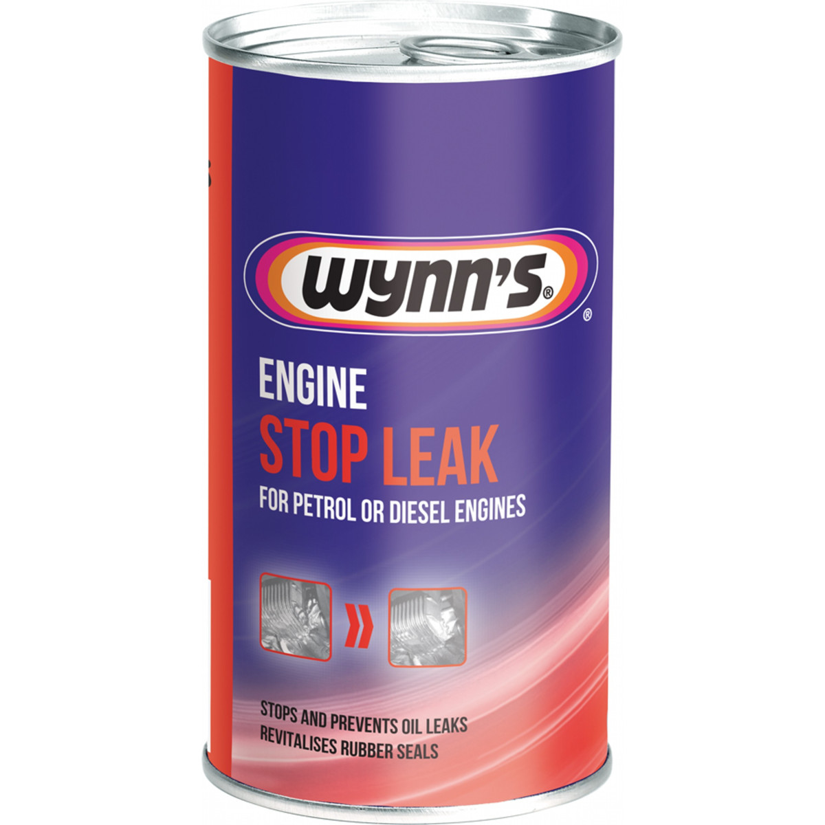 WYNNS Engine Stop Leak, eļļas piedeva, kas aptur noplūdes, 325 ml