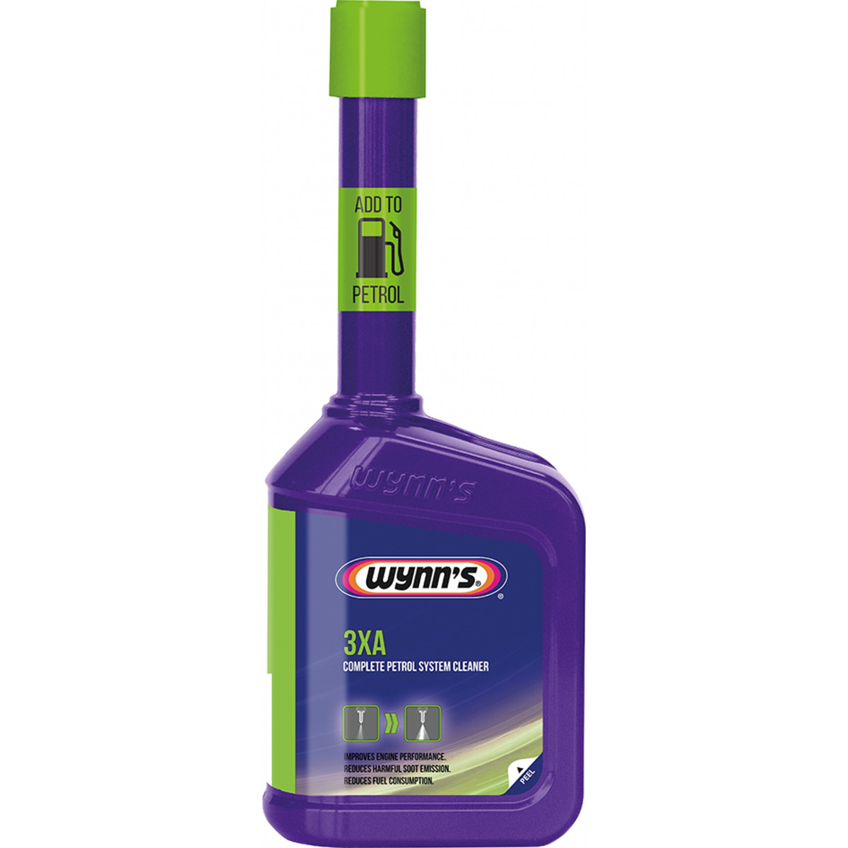 WYNNS 3XA Petrol, benzīna sistēmas tīrītājs, 325 ml