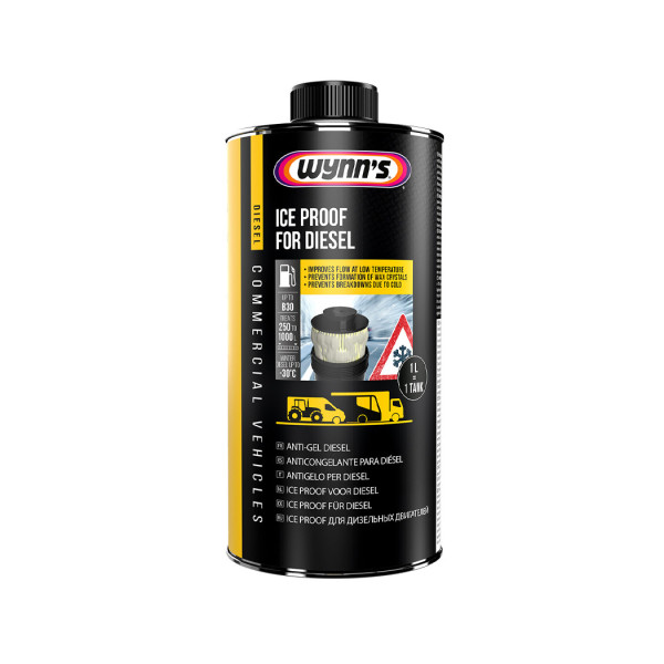 WYNNS Ice Proof For Diesel, dīzeļdegvielas piedeva pret kristalizāciju, 1L