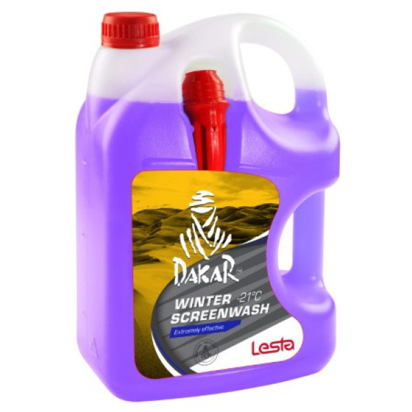 LESTA Windscreen Washer Fluid Dakar -21°C, vējstiklu mazgāšanas šķidrums, 4l