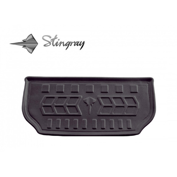 Gumijas 3D bagāžnieka paklājiņš TESLA Model S Plaid no 2021g. ( boot) / 6050091 / ar paaugstinātām malām