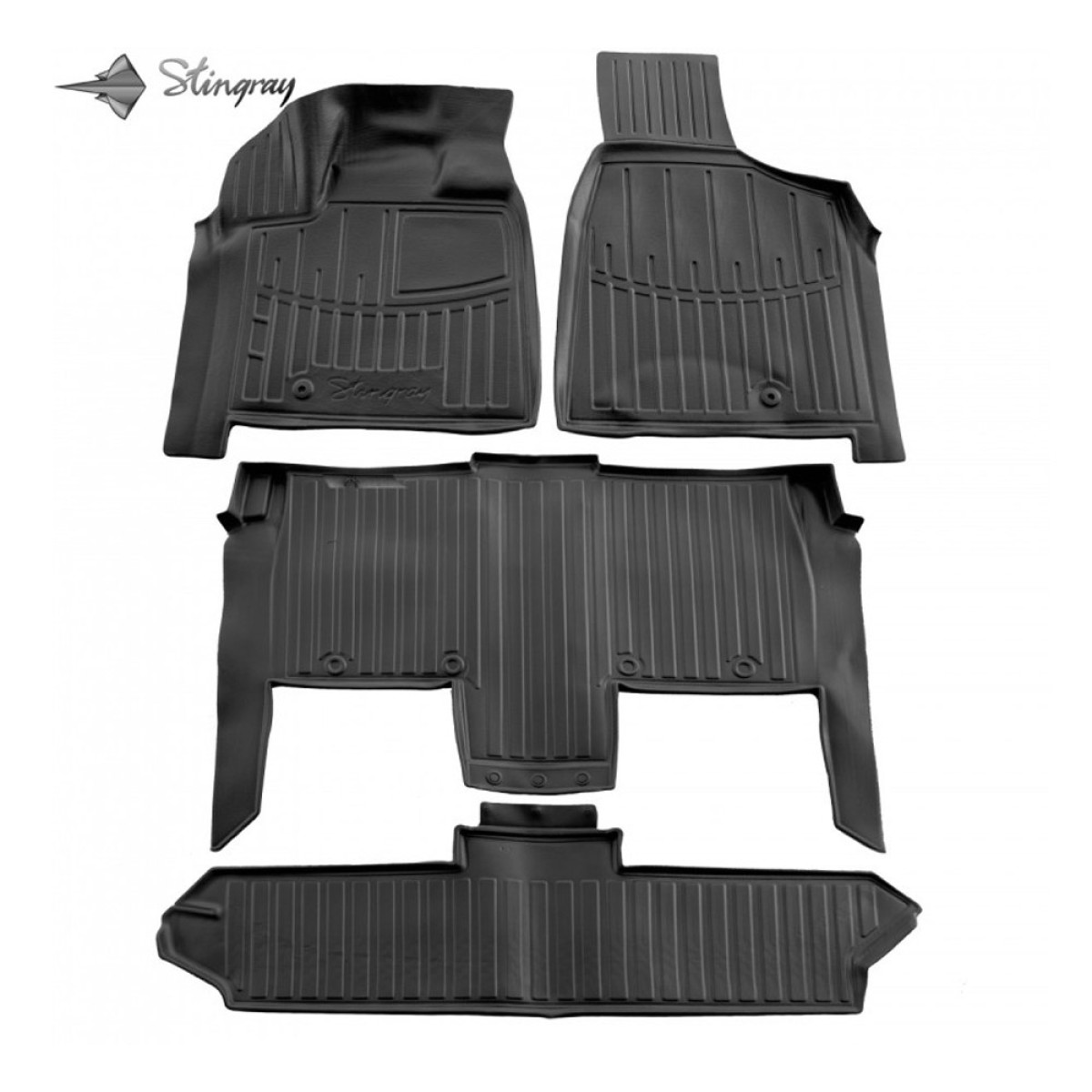 Gumijas paklājiņi DODGE Grand Caravan V RT 2008-2020g. Gumijas paklājiņi DODGE Grand Caravan V RT 2008-2020g.