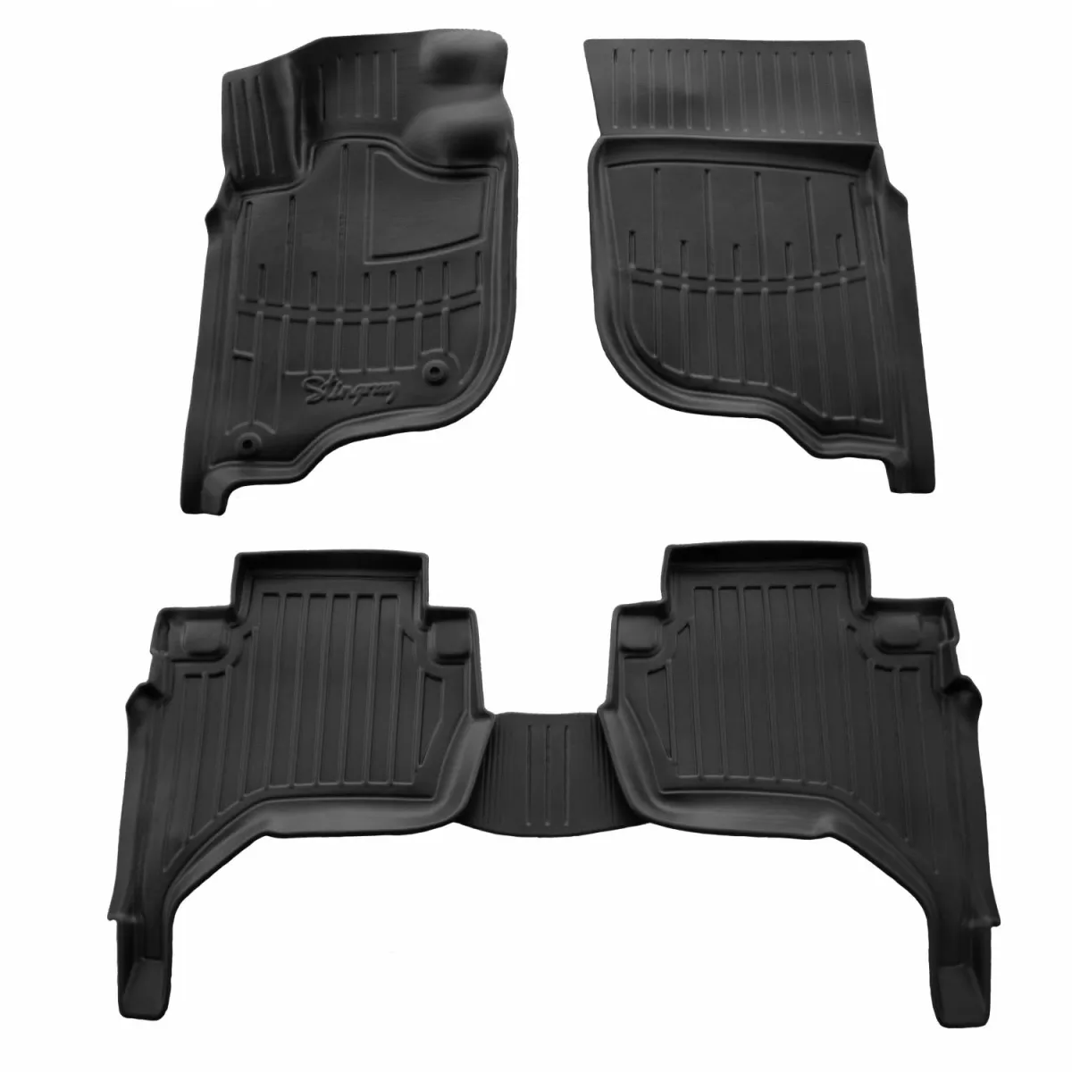 Gumijas paklājiņi MITSUBISHI L200 KAOT 2006-2015g. Gumijas paklājiņi MITSUBISHI L200 KAOT 2006-2015g.