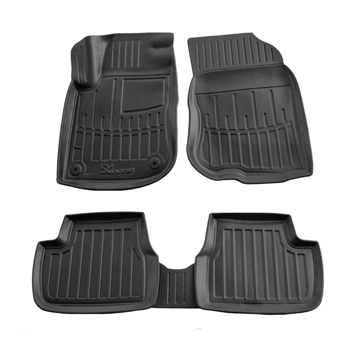 Gumijas paklājiņi PEUGEOT 2008 2013-2019g. Gumijas paklājiņi PEUGEOT 2008 2013-2019g.