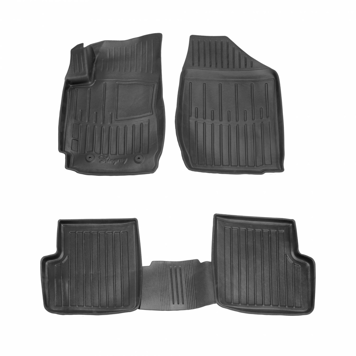 Gumijas paklājiņi TOYOTA Corolla E120 2000-2006g. Gumijas paklājiņi TOYOTA Corolla E120 2000-2006g.