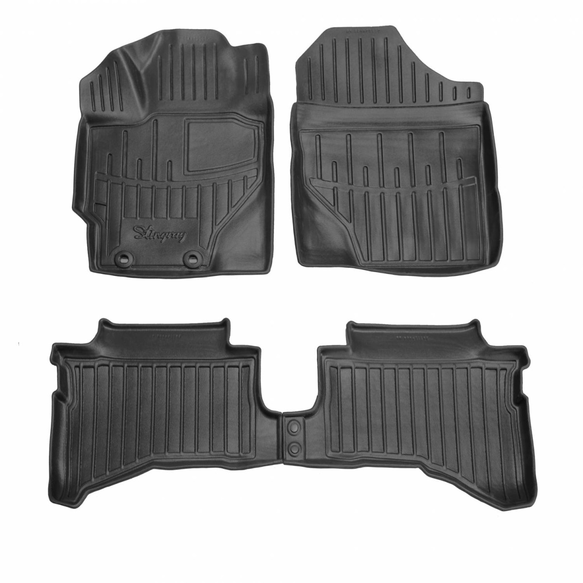 Gumijas paklājiņi TOYOTA Yaris III XP13 hibridas 2014-2020g. Gumijas paklājiņi TOYOTA Yaris III XP13 hibridas 2014-2020g.