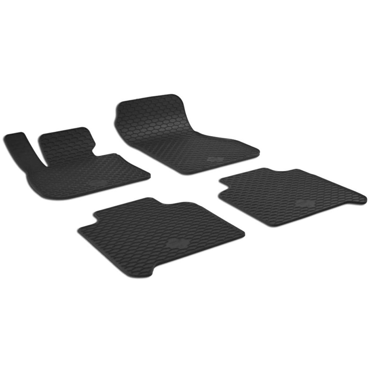 Gumijas paklājiņi BMW 2 (F46, FL clips) Gran Tourer 2015-2021g.,