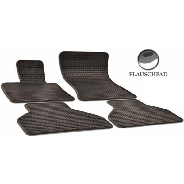 Gumijas paklājiņi BMW X5 (E70, FL clips) 2007-2013g.,