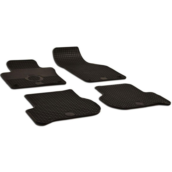 Gumijas paklājiņi Volkswagen Golf Plus (Round clips) 2004-2014g.,