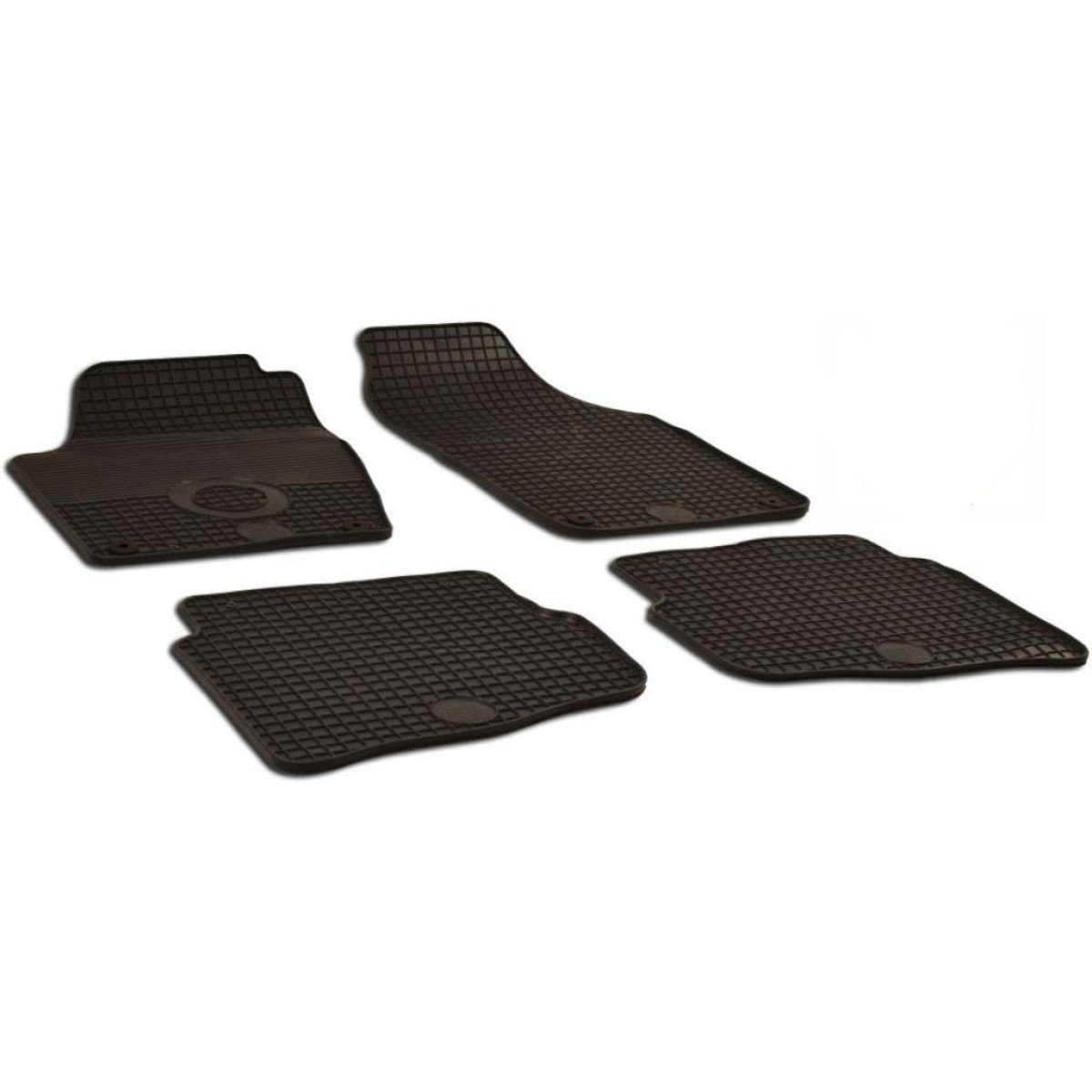 Gumijas paklājiņi Volkswagen Polo (Oval clips) 2001-2009g.,