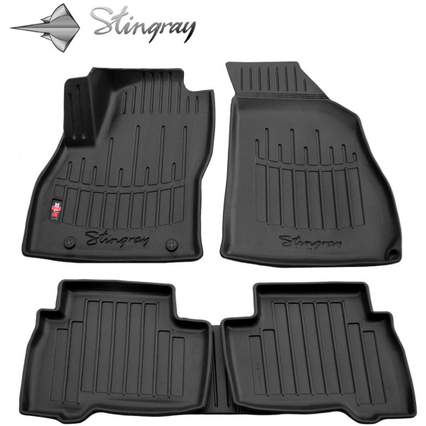 Gumijas paklājiņi FIAT Qubo 2008-2021g.